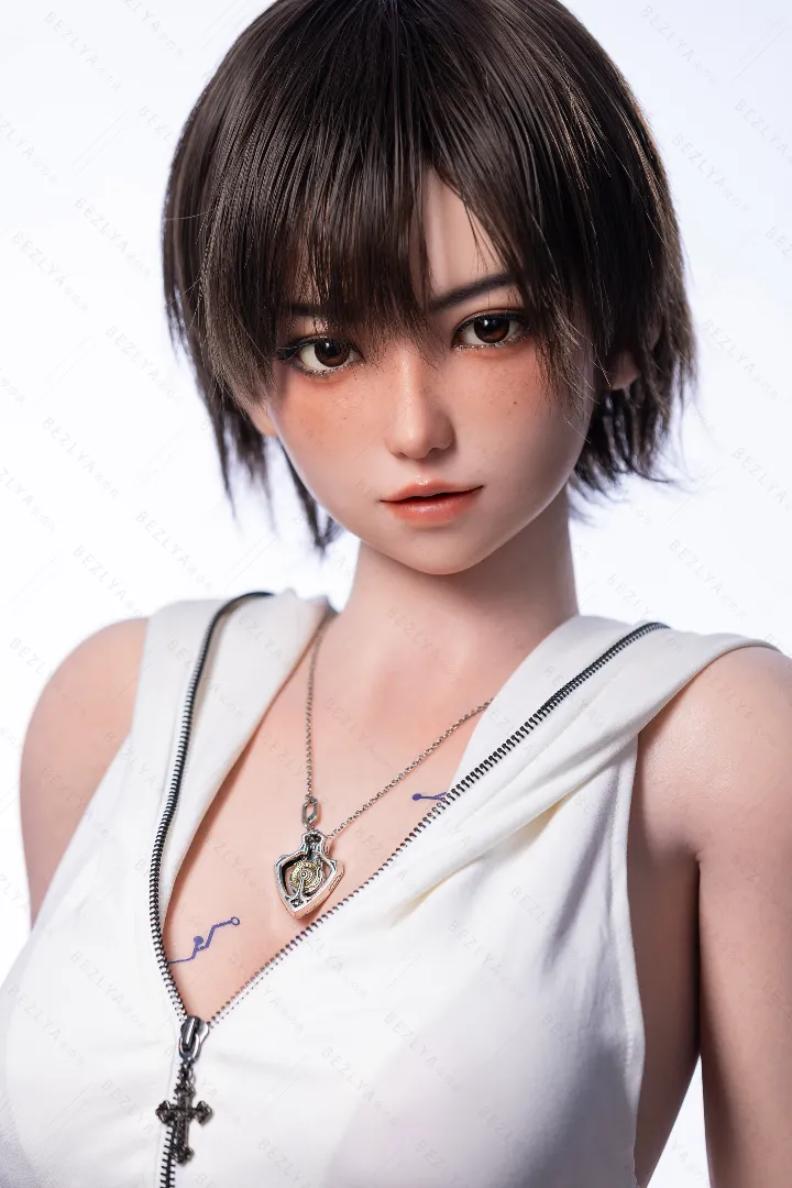 155cm (5ft1) E-Cup Lightweight Silicone Sex Doll Linaihui, ROS Head